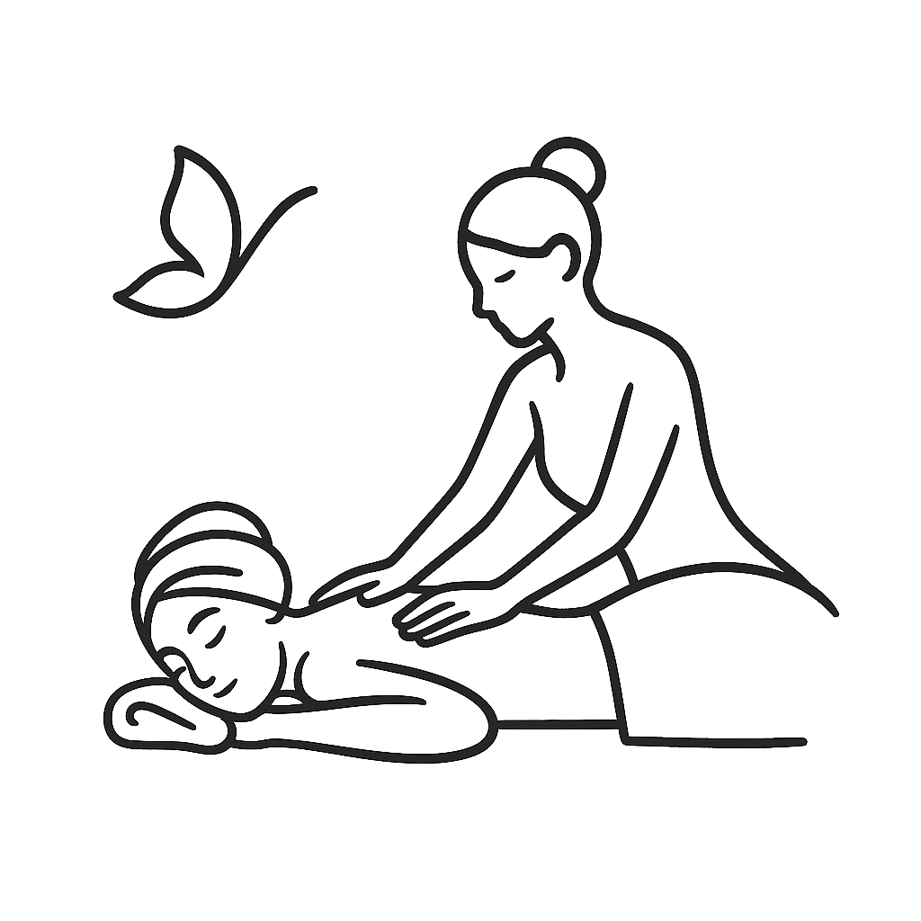 Rugmassage (30 min) icon bij stella